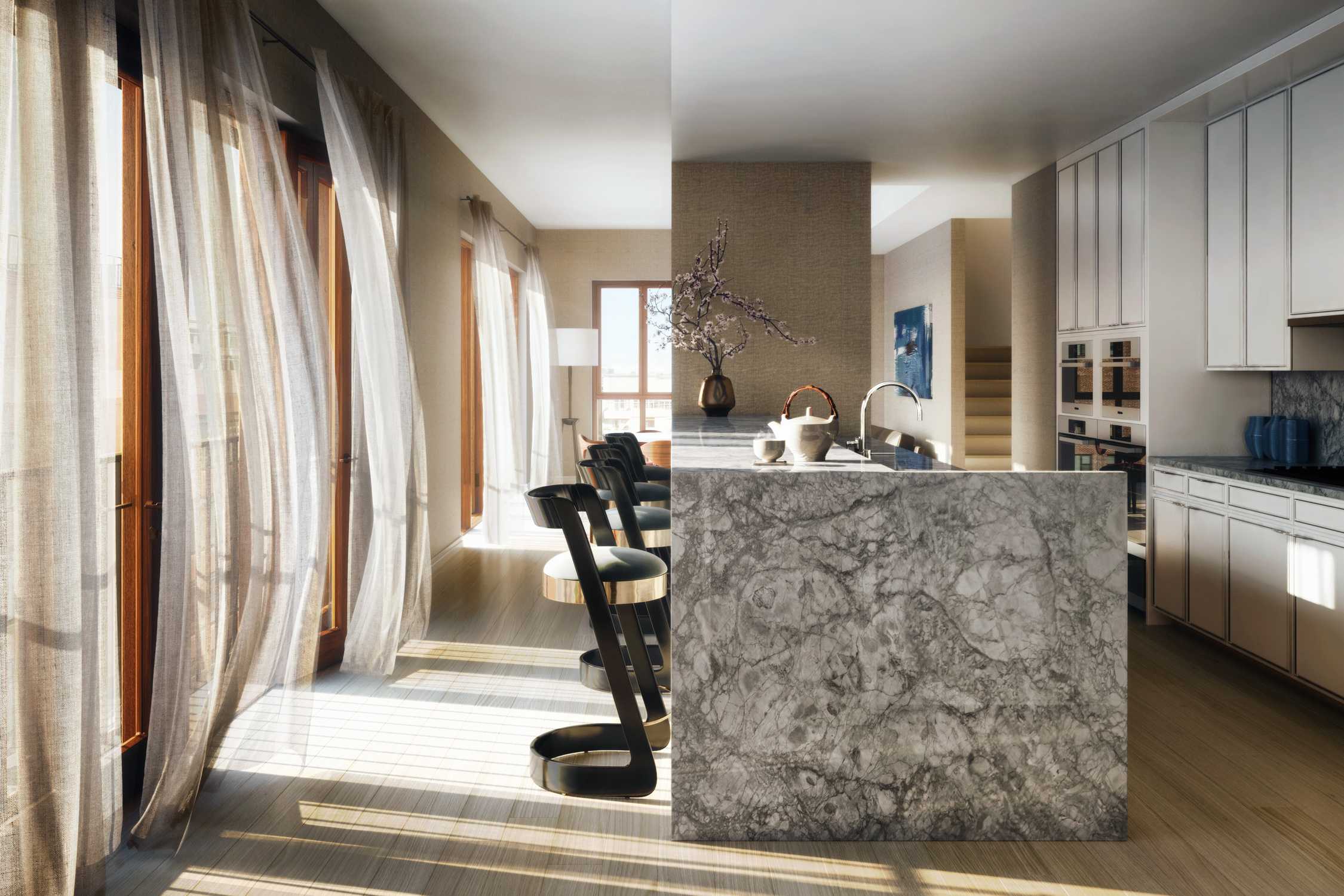 Two Ten West 77 Kitchen