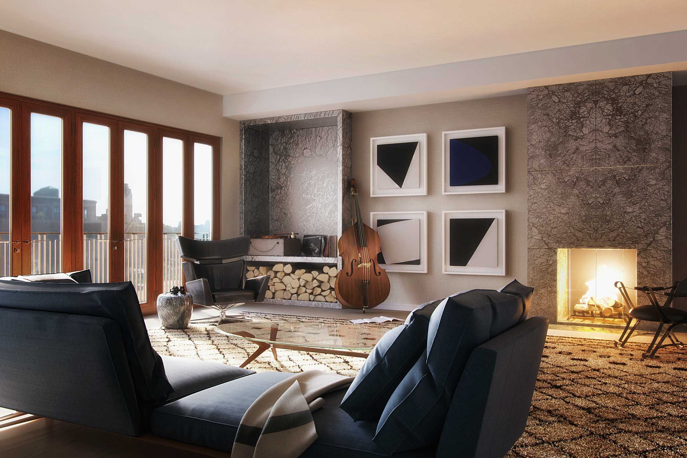 Two Ten West 77 Living Room